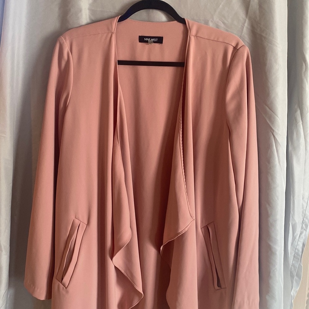 Nine West Blush Trench Coat/Blazer